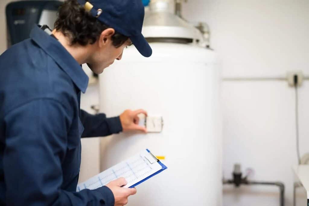 water heater install